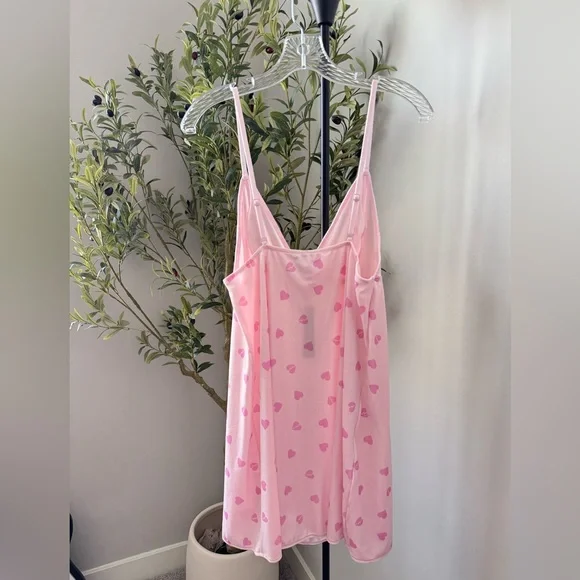 skims pink heart dress Heart Dress